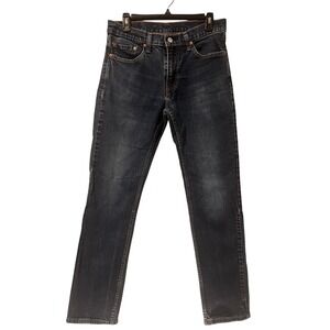 Levi's 511 Slim Fit Jeans Dark Wash Blue Denim 31x32 Stretch Mens Pants